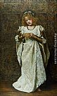 Medea About to Kill Her Children Paintings - The Child Bride by John Collier